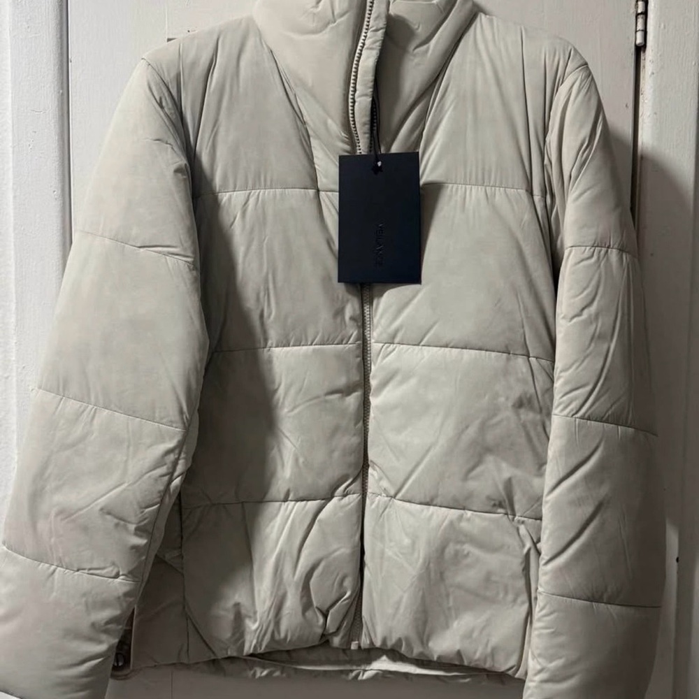 Cream Puffer Jacket
